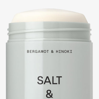 Salt & Stone Aluminum Free Deodorant | Extra Strength 48 Hour Protection for Women & Men | Made with Seaweed Extracts, Niacinamide & Prebiotics | Bergamot & Hinoki / Santal & Vetiver / Black Rose & Oud / Eucalyptus & Cedar / Vanilla & Sandalwood