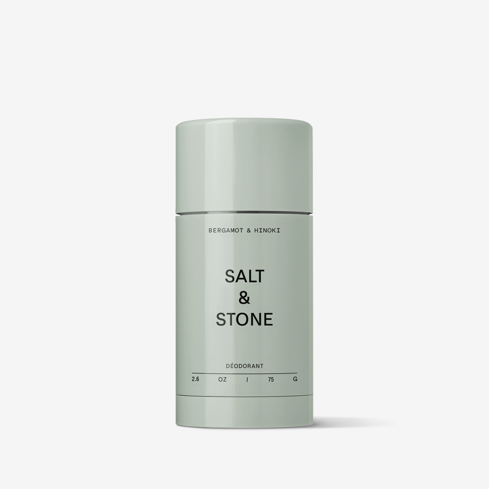 Salt & Stone Aluminum Free Deodorant | Extra Strength 48 Hour Protection for Women & Men | Made with Seaweed Extracts, Niacinamide & Prebiotics | Bergamot & Hinoki / Santal & Vetiver / Black Rose & Oud / Eucalyptus & Cedar / Vanilla & Sandalwood